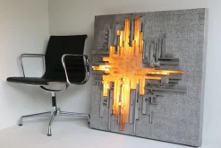 Hot Pamono Murano Glass Wall Lamp by Akikaze for Poliarte, 1970