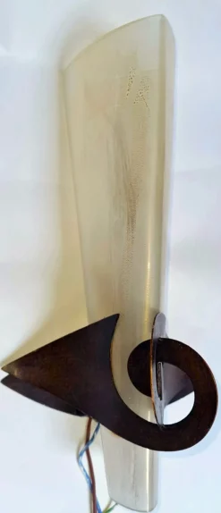 Discount Pamono Murano Glass Wall Lamp by Jean Francois Crochet for Terzani, 1970s