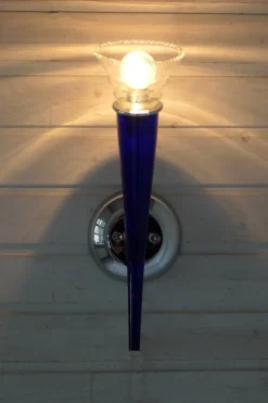 New Pamono Murano Glass Wall Lamp by Giuseppe Righetto for Artemide, Italy, 1990s