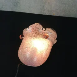 Best Pamono Murano Glass Wall Lamp, Italy, 1970s