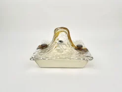 Clearance Pamono Murano Glass Wall Lamp Sconce by Toni Zuccheri for Venini, Italy, 1960s