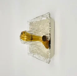 Clearance Pamono Murano Glass Wall Lamp Sconce by Toni Zuccheri for Venini, Italy, 1960s