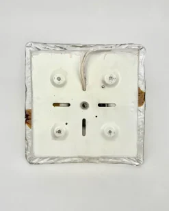 Clearance Pamono Murano Glass Wall Lamp Sconce by Toni Zuccheri for Venini, Italy, 1960s