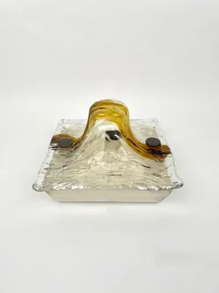 Clearance Pamono Murano Glass Wall Lamp Sconce by Toni Zuccheri for Venini, Italy, 1960s