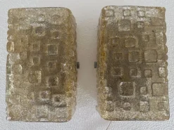 Sale Pamono Murano Glass Wall Lamps attributed to Archimede Seguso, 1970s, Set of 2