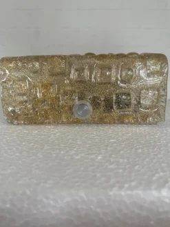 Sale Pamono Murano Glass Wall Lamps attributed to Archimede Seguso, 1970s, Set of 2