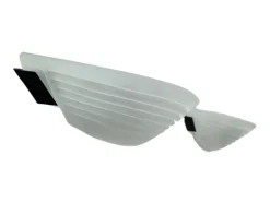 Sale Pamono Murano Glass Wall Lamps from AV Mazzega, 1990s, Set of 2