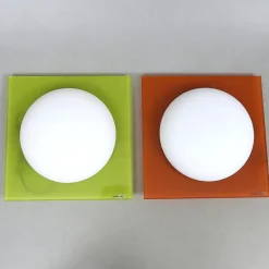 Hot Pamono Murano Glass Wall Lamps Gio S P-Pl 40 by Michele Sbrogiò for Murano Due, 1990s, Set of 2