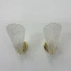 Best Pamono Murano Glass Wall Lamps, Italy, 1970s, Set of 2