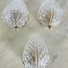 Hot Pamono Murano Glass Wall Lamps in the style of Venini, 1980s, Set of 3