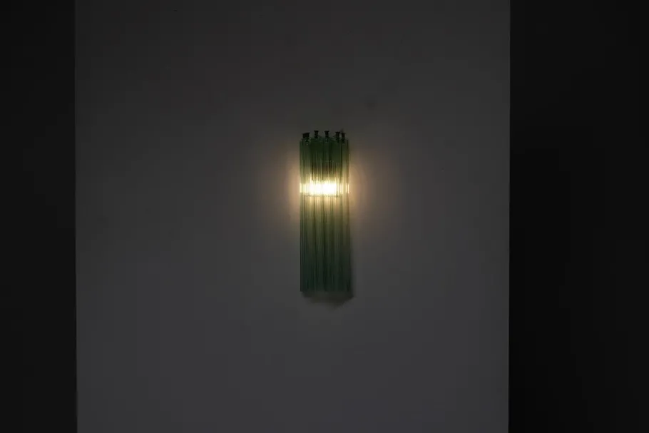 Best Pamono Murano Glass Wall Light, Italy, 1960s