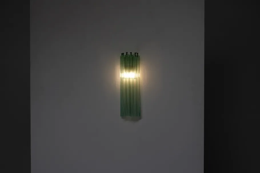 Best Pamono Murano Glass Wall Light, Italy, 1960s