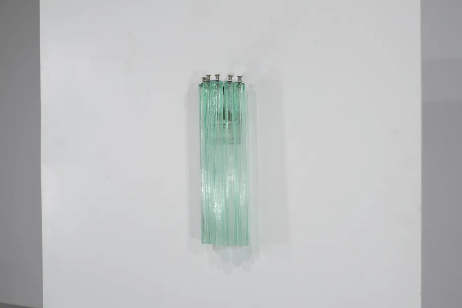 Best Pamono Murano Glass Wall Light, Italy, 1960s