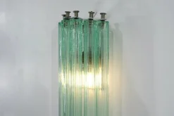 Best Pamono Murano Glass Wall Light, Italy, 1960s