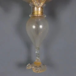 Hot Pamono Murano Glass Wall Lights, Set of 4