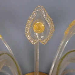 Hot Pamono Murano Glass Wall Lights, Set of 4
