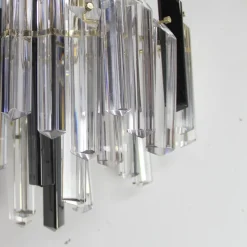 Discount Pamono Murano Glass Wall Lights attributed to Paolo Venini, 1970s, Set of 2