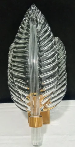 Best Pamono Murano Glass Wall Sconce