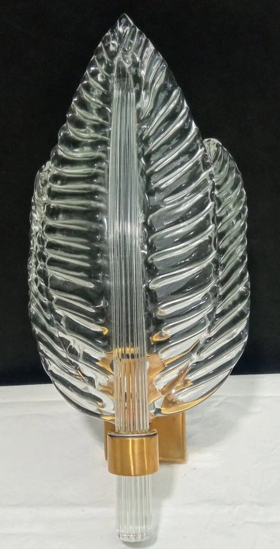 Best Pamono Murano Glass Wall Sconce