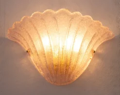 Discount Pamono Murano Glass Wall Sconce, Italy, 1990s