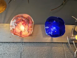 Best Pamono Murano Glass Wall Sconce, 1970s