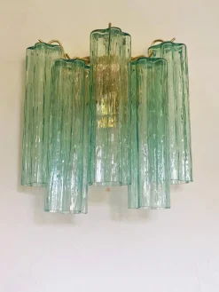Clearance Pamono Murano Glass Wall Sconces from Simoeng, Set of 2
