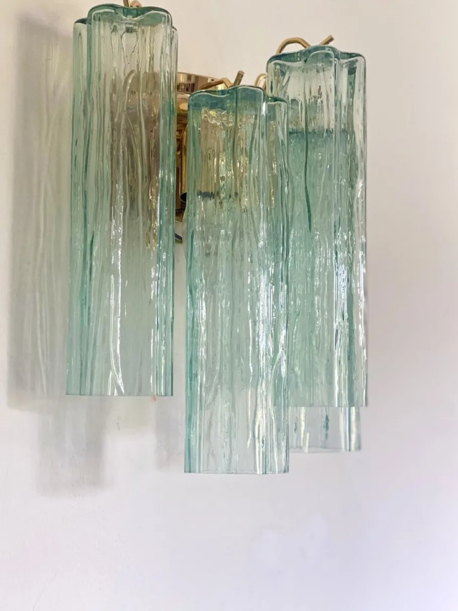 Clearance Pamono Murano Glass Wall Sconces from Simoeng, Set of 2