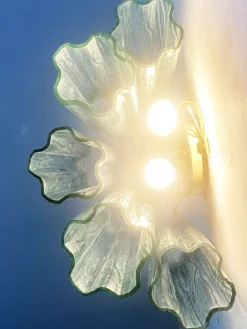 Clearance Pamono Murano Glass Wall Sconces from Simoeng, Set of 2