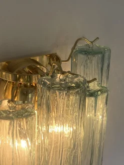 Clearance Pamono Murano Glass Wall Sconces from Simoeng, Set of 2