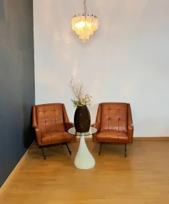 New Pamono Murano Poliedri Chandelier from Carlo Scarpa Design, 1990