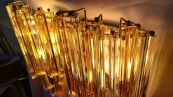 Clearance Pamono Murano Sconces by Venini, 1970s, Set of 2