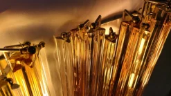 Clearance Pamono Murano Sconces by Venini, 1970s, Set of 2