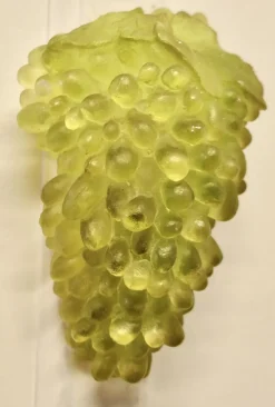 Discount Pamono Murano Style Green Glass Grape Wall Light, 1920s