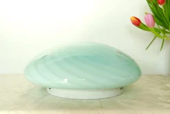 Sale Pamono Murano Swirl Glass Ceiling or Wall Lamp, Italy, 1970s