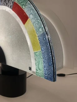 New Pamono Murano Table Lamp from Zonca, 1980s