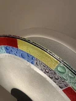 New Pamono Murano Table Lamp from Zonca, 1980s