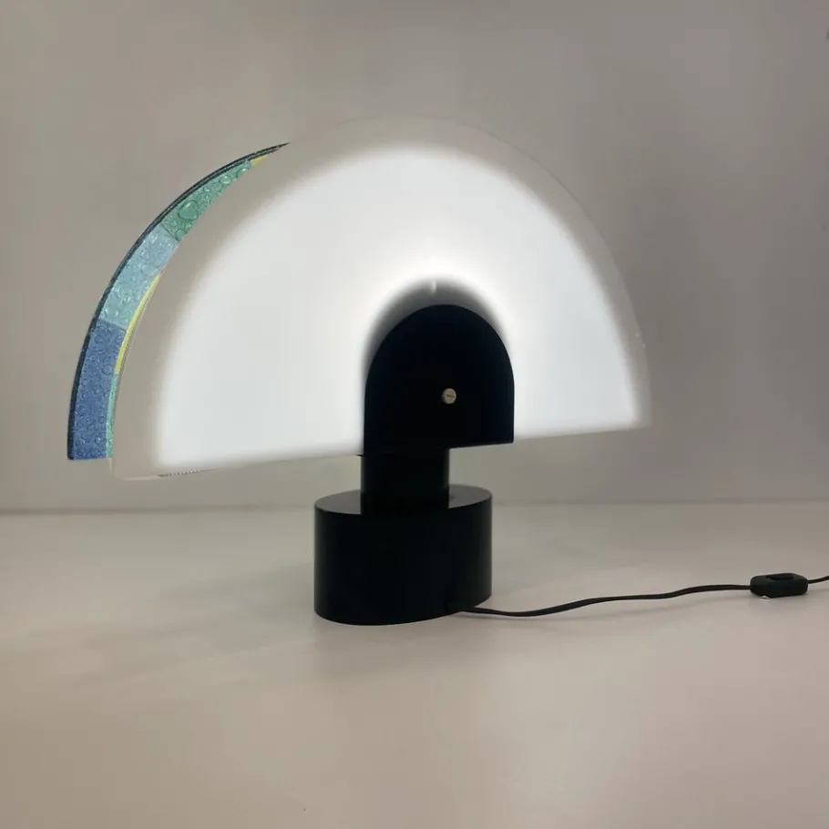 New Pamono Murano Table Lamp from Zonca, 1980s