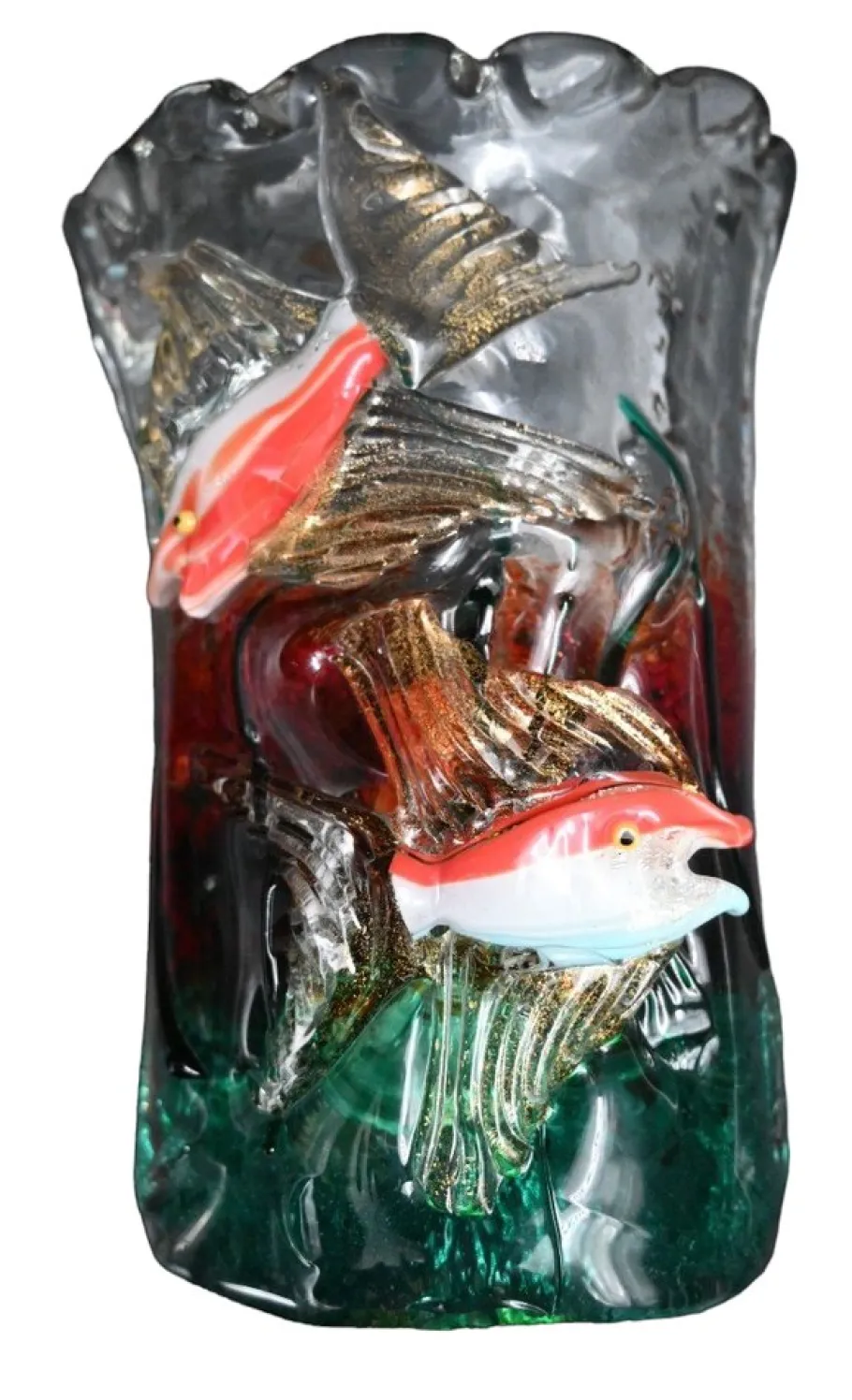 New Pamono Murano Wall Lamp by Alfredo Barbini for Made Murano Glass, Set of 2