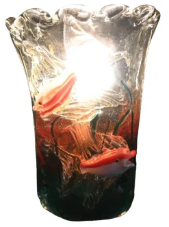 New Pamono Murano Wall Lamp by Alfredo Barbini for Made Murano Glass, Set of 2