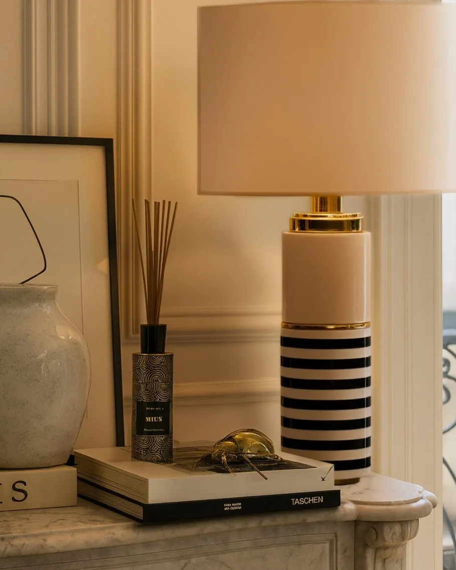 New Pamono Muse Dorée Lamp by Eric Willemart