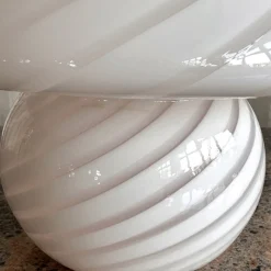 Outlet Pamono Mushroom Murano Glass Table Lamp, 1970s