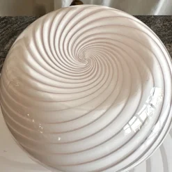 Outlet Pamono Mushroom Murano Glass Table Lamp, 1970s