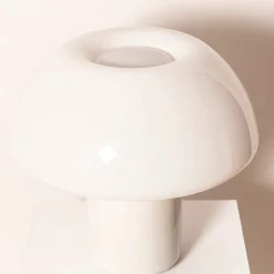 Pamono Mushroom Table Lamp by Elio Martinelli for Martinelli Luce, Italy, 1970s