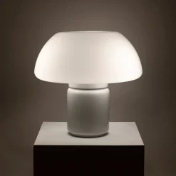 Pamono Mushroom Table Lamp by Elio Martinelli for Martinelli Luce, Italy, 1970s