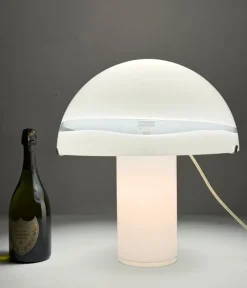 Hot Pamono Mushroom Table Lamp in Murano Glass by Carlo Nason for Mazzega, Italy, 1970s