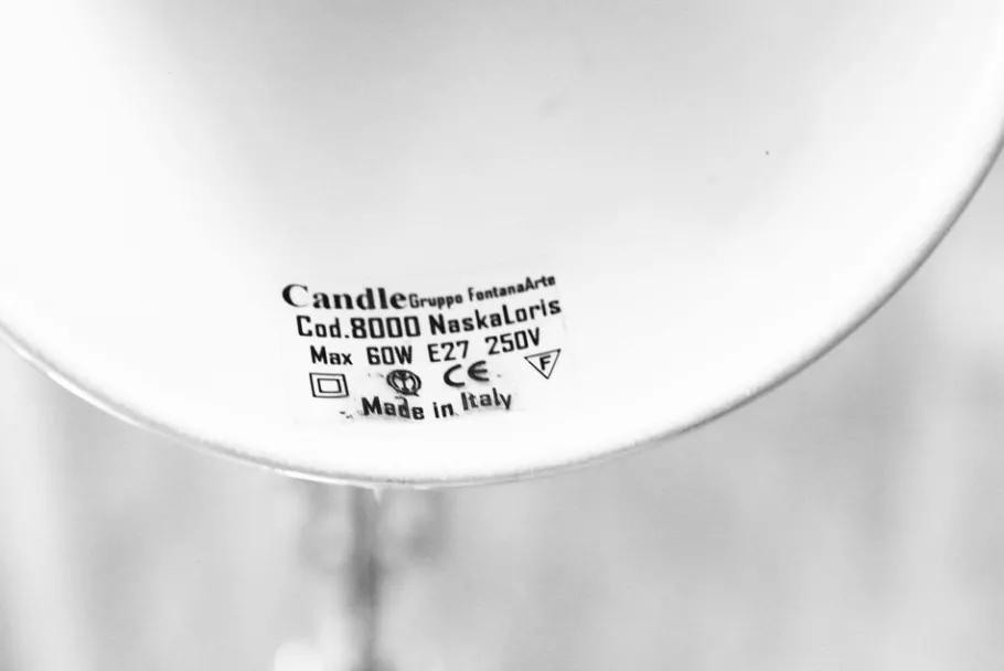 New Pamono Naska Loris Table Lamps by J. Jacobsen for Cad-Fontana Art, Set of 2