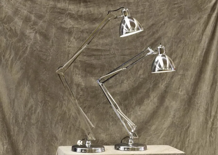 New Pamono Naska Loris Table Lamps by J. Jacobsen for Cad-Fontana Art, Set of 2