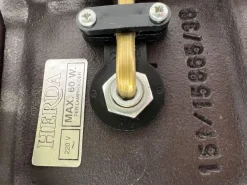 Pamono Neoclassic Style Table Lamps in Brass, 1970s, Set of 2