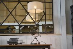 Pamono Neoclassical Astrolabe Lamp by Jean-Pierre Ryckaert, 1960s