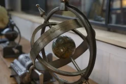 Pamono Neoclassical Astrolabe Lamp by Jean-Pierre Ryckaert, 1960s